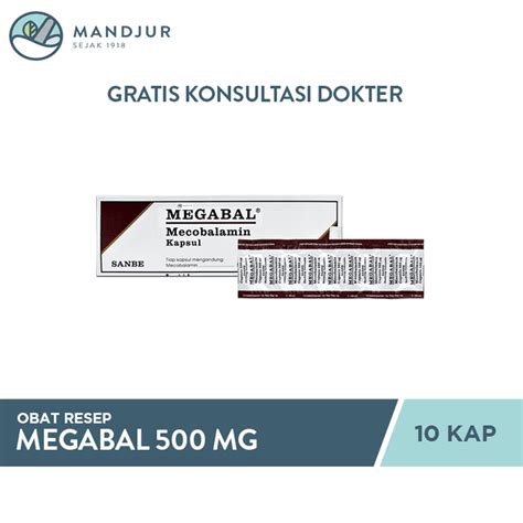 Megabal 500 mcg 10 Kapsul .